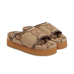 GUCCI JUMBO GG SANDALS | NIB